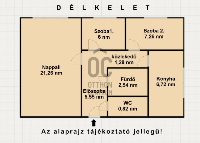 Eladó panellakás, Budapesten, III. kerületben 59.9 M Ft, 3 szobás