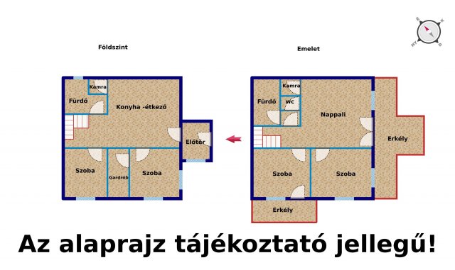 Eladó családi ház, Zsámbokon 74.9 M Ft, 5 szobás