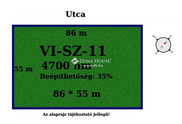 Eladó telek, Vecsésen 105 M Ft / költözzbe.hu