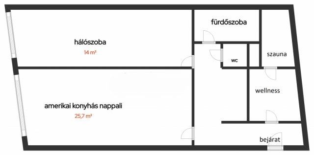 Eladó téglalakás, Budapesten, I. kerületben 129.9 M Ft, 2 szobás