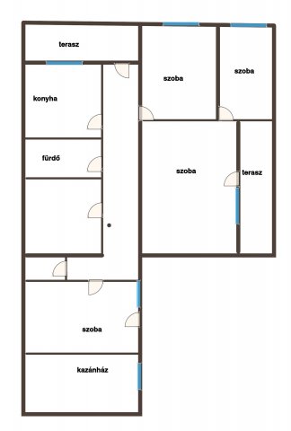 Eladó családi ház, Komorón 19.5 M Ft, 3 szobás