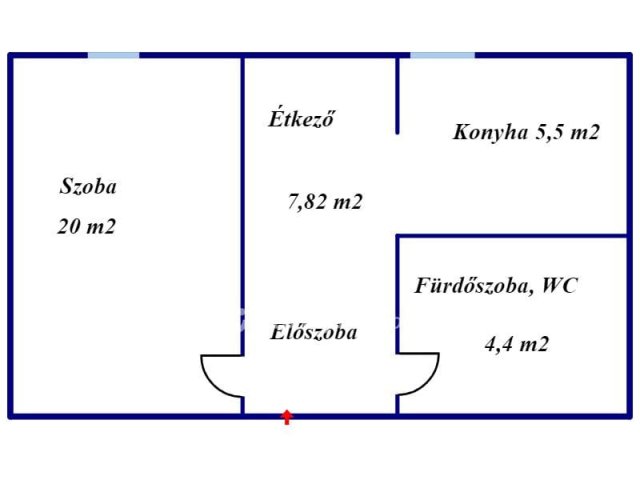 Eladó téglalakás, Sajóbábonyon, Széchenyi úton 8 M Ft