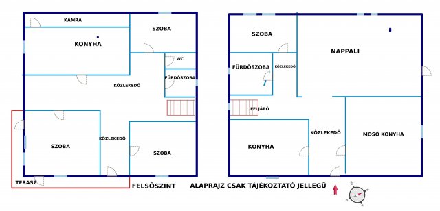 Eladó családi ház, Dányon, Jókai utcában 64.9 M Ft, 4 szobás