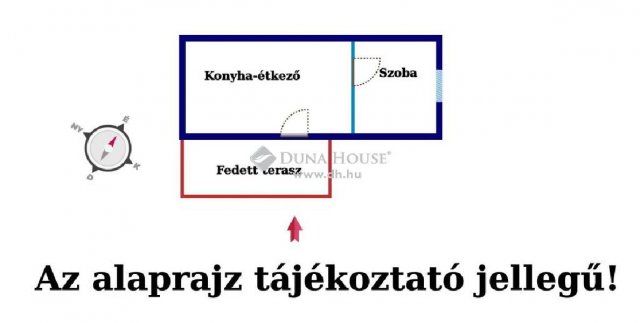 Eladó családi ház, Szentmártonkátán 6 M Ft, 1 szobás
