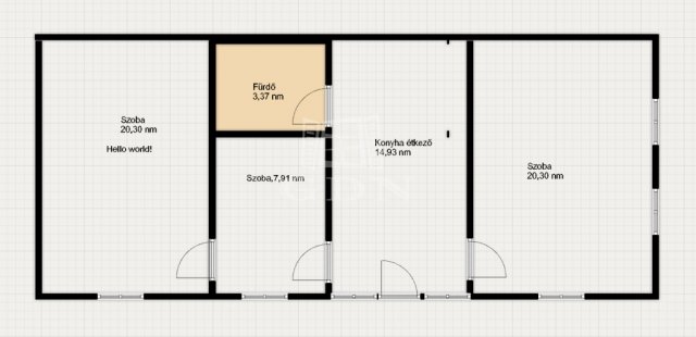 Eladó családi ház, Bagodon 36 M Ft, 2+1 szobás