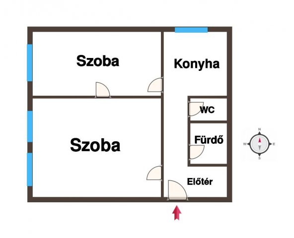 Kiadó panellakás, albérlet, Kiskunfélegyházán 135 E Ft / hó