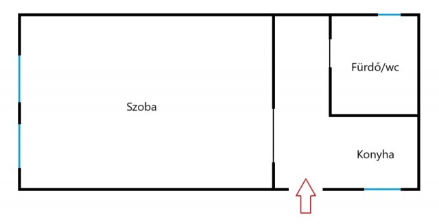 Eladó családi ház, Ócsán 29.5 M Ft, 1 szobás