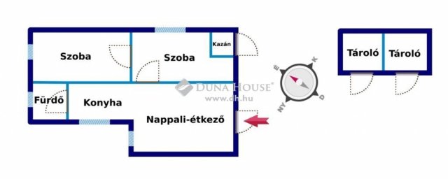 Eladó családi ház, Kecskeméten 32.7 M Ft, 3 szobás