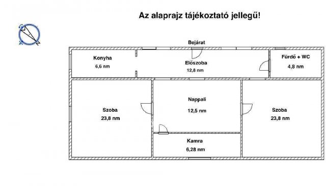 Eladó családi ház, Öttevényen 33.9 M Ft, 3 szobás