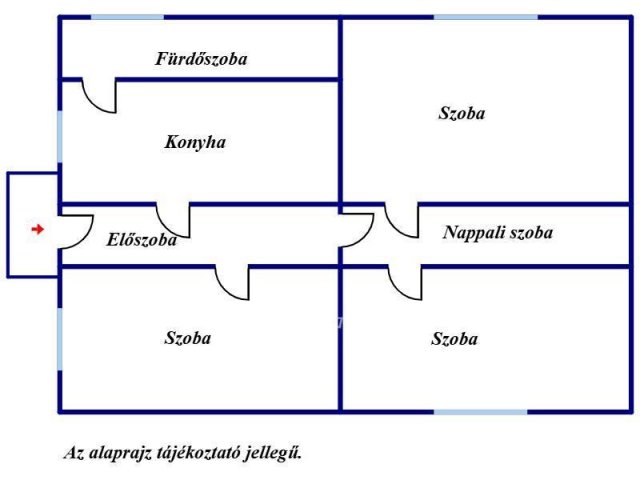 Eladó családi ház, Tiszaföldváron 11.99 M Ft, 3 szobás