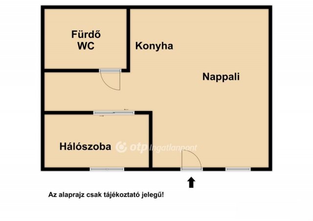 Eladó téglalakás, Budapesten, V. kerületben 75 M Ft, 1+1 szobás