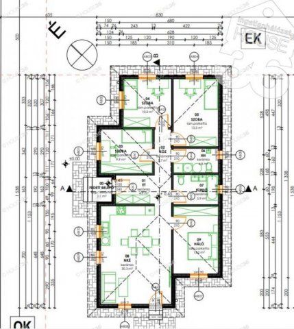 Eladó családi ház, Kecskeméten 70 M Ft, 5 szobás