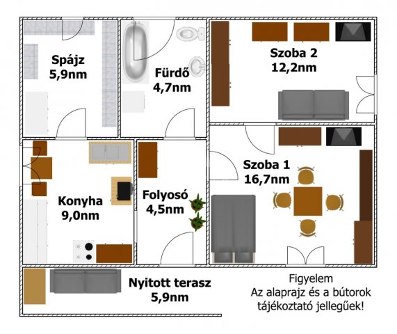 Eladó családi ház, Újfehértón 18 M Ft, 2 szobás