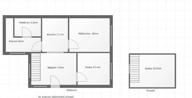 Eladó családi ház, Nagyrédén, Kossuth Lajos utcában 42.9 M Ft