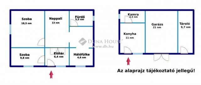 Eladó családi ház, Tiszakécskén 34.9 M Ft, 3 szobás