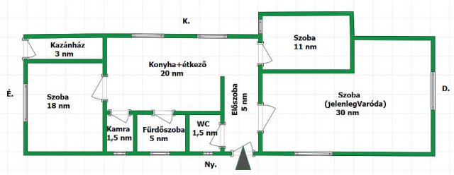 Eladó családi ház, Gödön 69 M Ft, 3 szobás