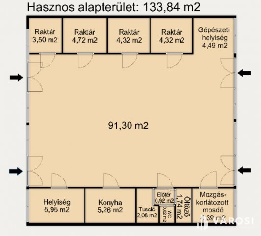 Eladó ipari ingatlan, Makón 144.999 M Ft / költözzbe.hu