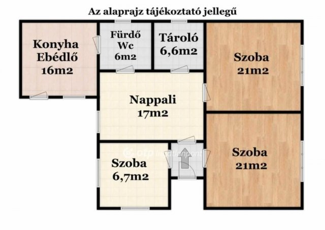Eladó családi ház, Jándon 29.9 M Ft, 2+1 szobás