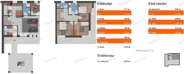 Eladó ikerház, Budapesten, XVII. kerületben 138.7 M Ft, 5 szobás