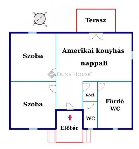 Eladó ikerház, Albertirsán 39.8 M Ft, 3 szobás