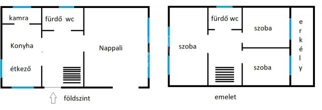 Eladó családi ház, Szigetmonostorban 59.9 M Ft, 4 szobás