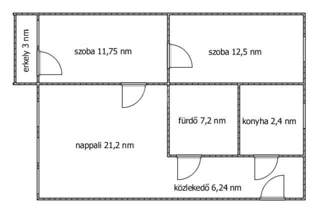 Eladó panellakás, Budapesten, IX. kerületben 77.9 M Ft