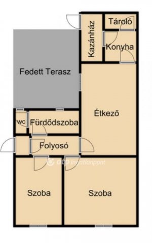 Eladó családi ház, Derecskén 35.6 M Ft, 2 szobás