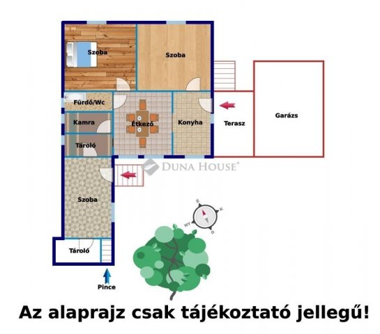 Eladó családi ház, Sülysápon 59.9 M Ft, 3 szobás