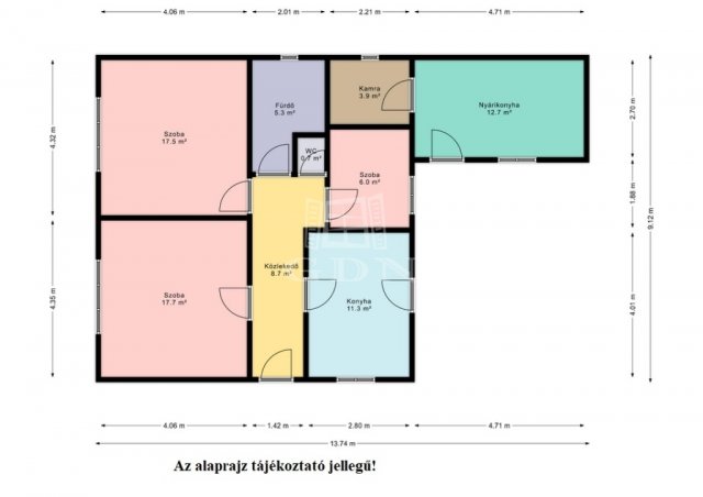 Eladó családi ház, Sarkadon 13.9 M Ft, 2+1 szobás