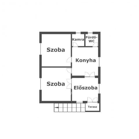 Eladó családi ház, Bekölcén 12 M Ft, 3+1 szobás