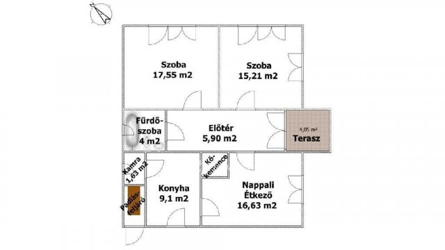 Eladó családi ház, Pélyen 8.5 M Ft, 3 szobás