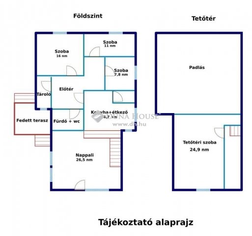 Eladó családi ház, Budapesten, XVIII. kerületben 159.9 M Ft