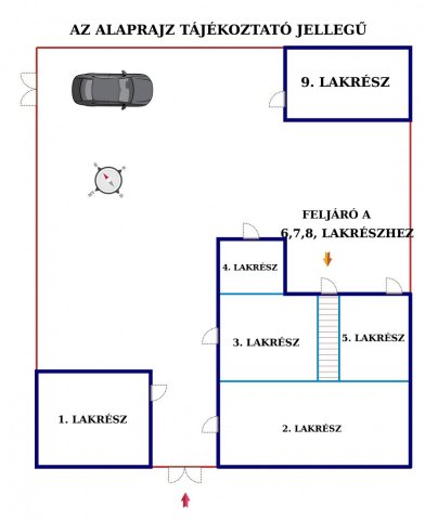 Eladó családi ház, Budapesten, XV. kerületben 92 M Ft, 9 szobás