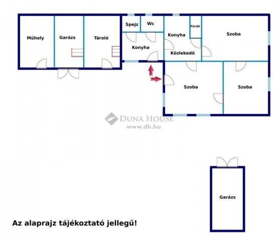 Eladó családi ház, Tiszaalpáron 25.9 M Ft, 3 szobás