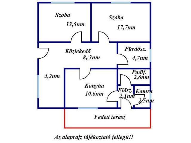 Eladó családi ház, Kisújszálláson 18.5 M Ft, 2 szobás