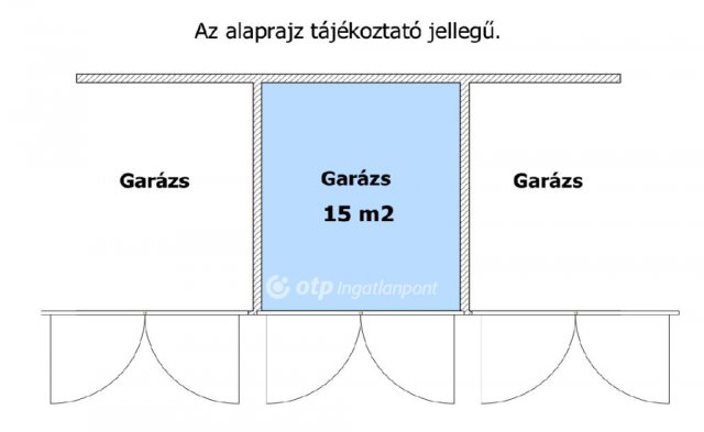 Eladó garázs, Szegeden 12.5 M Ft / költözzbe.hu