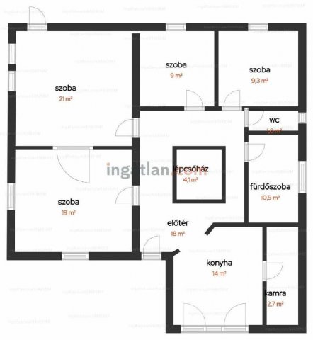 Eladó családi ház, Miskolcon, Aradi utcában 59.9 M Ft