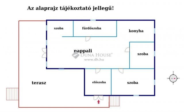 Eladó családi ház, Úrin 54.9 M Ft, 2+2 szobás