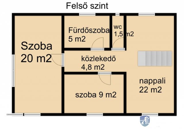 Eladó családi ház, Nemesvámoson 75 M Ft, 5 szobás
