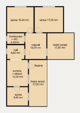 Eladó családi ház, Jászladányon 17.8 M Ft, 4+1 szobás
