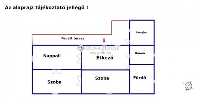 Eladó családi ház, Pilisen 52.5 M Ft, 3 szobás