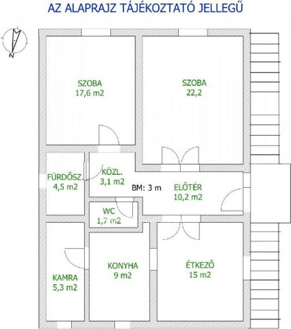 Eladó családi ház, Hajdúhadházon 37 M Ft, 2 szobás