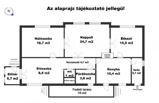 Eladó családi ház, Kecskeméten 69.9 M Ft, 3 szobás