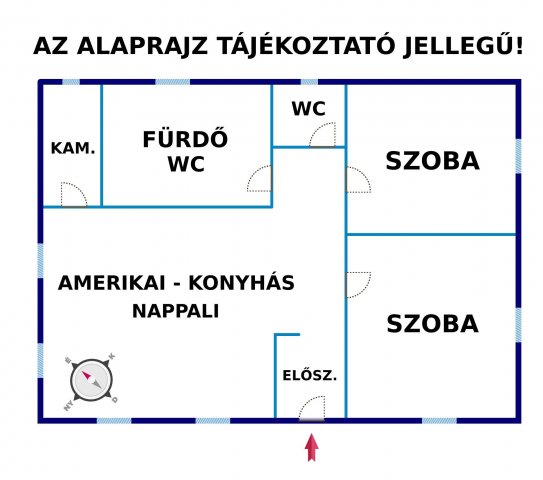 Eladó családi ház, Hernádon 39.9 M Ft, 3 szobás