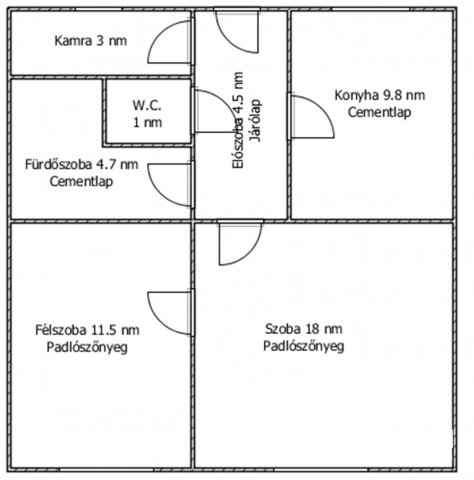 Eladó téglalakás, Salgótarjánban 8.99 M Ft, 2 szobás