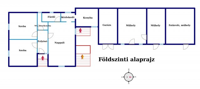 Eladó családi ház, Teklafalun 36 M Ft, 3 szobás