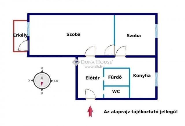 Eladó panellakás, Szegeden 38.5 M Ft, 2 szobás