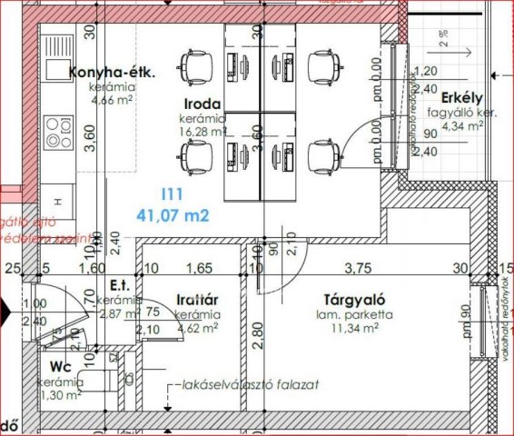 Eladó téglalakás, Győrött 33.49 M Ft, 2 szobás