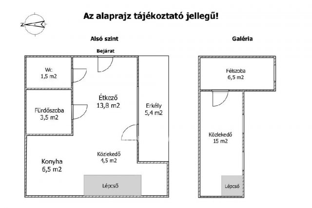 Eladó téglalakás, Győrött 50.9 M Ft, 1+1 szobás