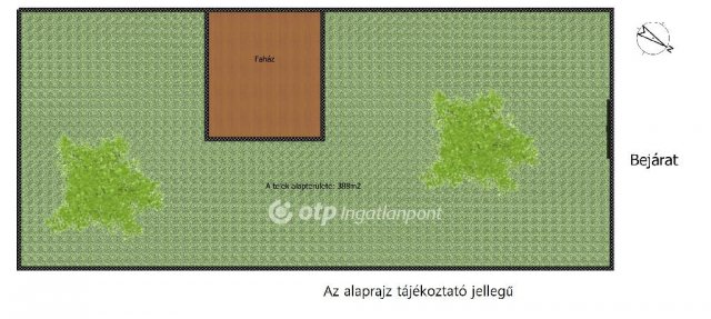 Eladó telek, Dömsödön 13.6 M Ft / költözzbe.hu